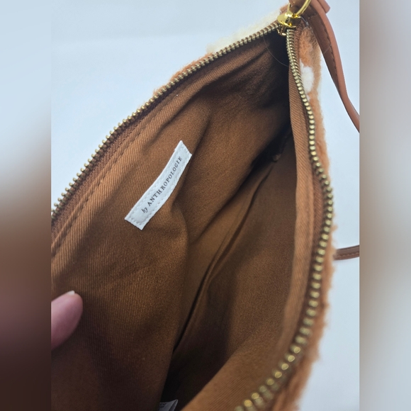 Anthropologie Faux Fur Tote - Picture 7 of 8